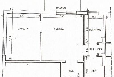Apartament cu 2 camere decomandat în Alexandru cel Bun - 2