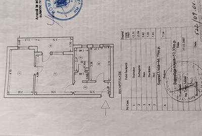 Apartament cu 2 camere semidecomandat în Central