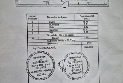 Apartament cu 2 camere decomandat în Central - 11