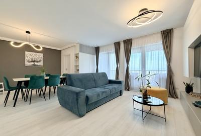 Apartament cu 2 camere semidecomandat, mobilat în Zorilor