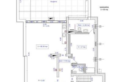Spațiu comercial, de 93 mp, în Central - 1