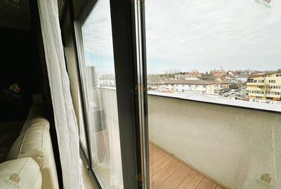 Penthouse cu 2 camere semidecomandat, mobilat în Apărătorii Patriei - 5