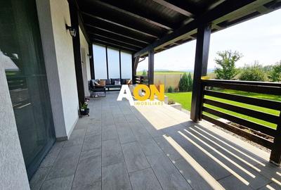 Casă modernă S+P+M, 5 camere, 423 mp teren, cartier Orizont, Micești - 9