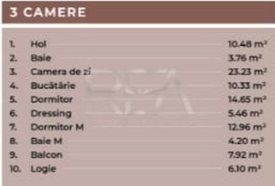 Apartament cu 3 camere decomandat în Universitate - 2