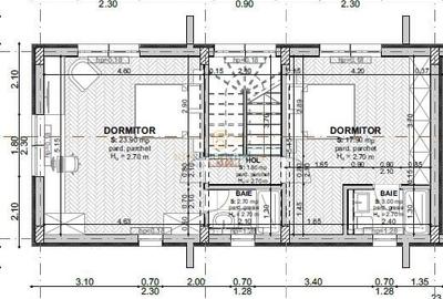 Duplex cu 5 camere cu Canalizare în Central - 8