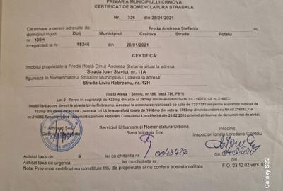 Teren de 397 mp, în Șimnicu de Jos - 2