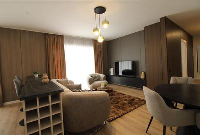 Penthouse cu 3 camere semidecomandat, mobilat în Florești - 16