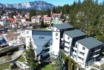 Apartament unic in PREDEAL - LUX, vedere la partie cu terasa si parcare - 2