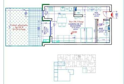 Garsonieră decomandată în Aradului - 3