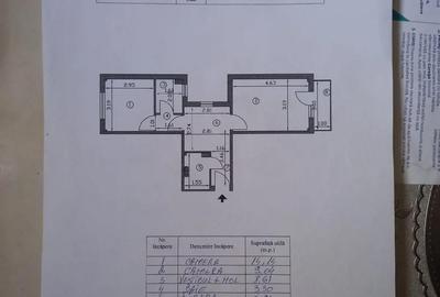 Apartament cu 2 camere decomandat în Titan - 1