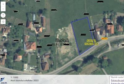 Teren de 1588 mp, în Brad - 1