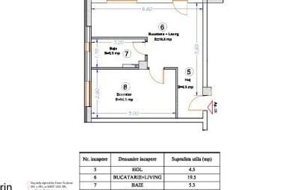 Apartament cu 2 camere semidecomandat în Giroc - 17
