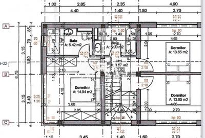CASA DUPLEX CU CF DE VANZARE IN MANASTUR | ZONA CAMPULUI | SEMIFINISAT - 3