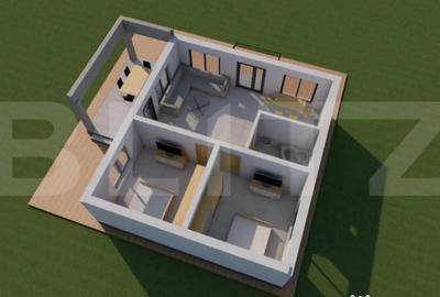 Casă cu 3 camere cu Teren 576 Mp în Central - 2