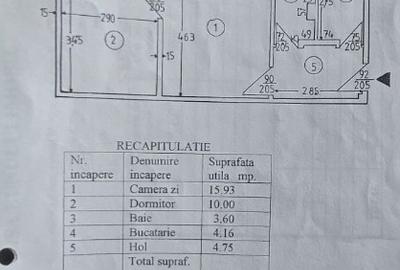 Apartament 2 camere etaj 1 Trivale 56000euro - 5