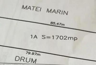Teren de 2000 mp, în Bolintin-Deal