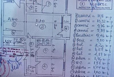 Apartament 4 camere Micro 19 etaj 1 cu 2 balcoane 2 bai - 1