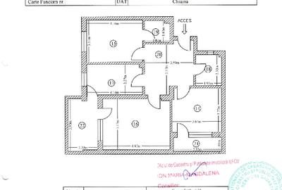 Direct proprietar | 3 camere | Et. 5/6 | 72,6 mp (84,7 mp total) | Parcare - 15