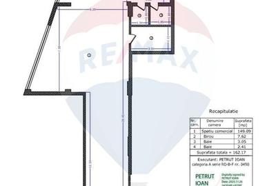Spațiu comercial, de 162.16999816895 mp, în 13 Septembrie - 3