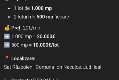 Spațiu comercial, în Războieni - 2