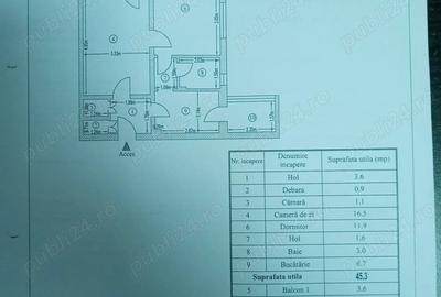 Apartament cu 2 camere semidecomandat în 1 Mai - 3