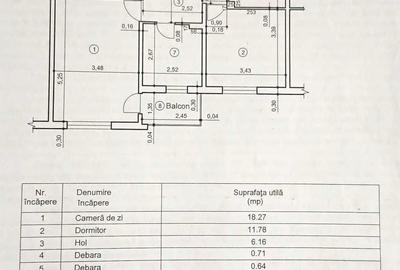 Apartament cu 2 camere decomandat în Ostroveni - 8