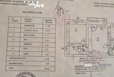 Apartament cu 2 camere decomandat în Central - 10