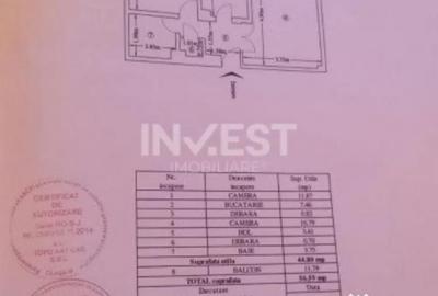 Apartament cu 2 camere decomandat în Centru Civic - 2