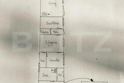Casă cu 5 camere cu Canalizare în Caragiale - 11
