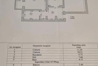 Apartament cu 2 camere decomandat în Tomis Nord - 2