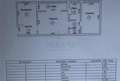 Apartament cu 2 camere semidecomandat, mobilat în Gheorghe Lazăr - 8
