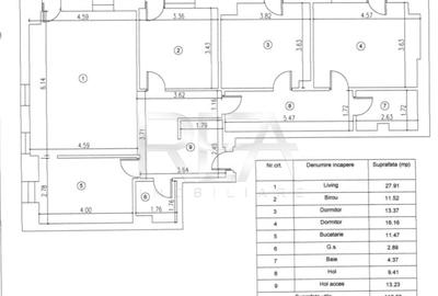 Apartament 4 camere cu terasa si gradina, doua locuri de parcare/ Banu Manta - 14