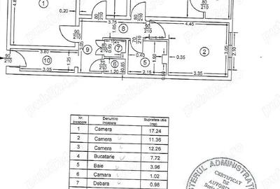 Iuliu Maniu Apusului Apartament 3 camere Decomandat etaj 8 11 75mp - 10