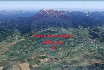 Teren de 2100 mp, în Bran