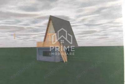 Teren cu Construc?ie ?i Proiect Autorizat A-Frame in Teiu? - 2