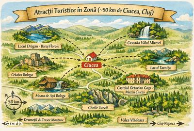 Teren de 7024 mp, în Ciucea - 4