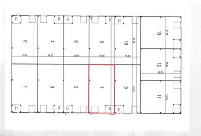Spațiu industrial, de 550 mp, în Aradului - 8