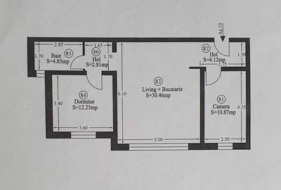 3 camere mobilat si utilat Braytim Giroc - 4