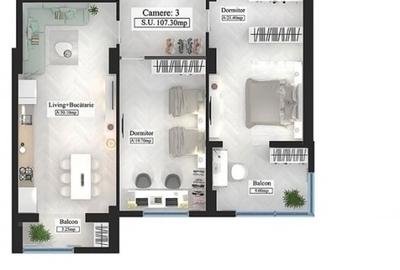 Copou-3 camere-107 mp - 1