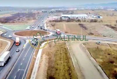 Teren de vânzare pe DN1 - Mohu, Sibiu 4.248 mp, deschidere 35 ml, acces direct Teren de vânzare pe DN1 - Mohu, Sibiu 4.248 mp, deschidere 35 ml, acces direct - 1