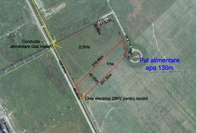 Teren Construcții intravilan de 35000 mp, în Oarja - 1