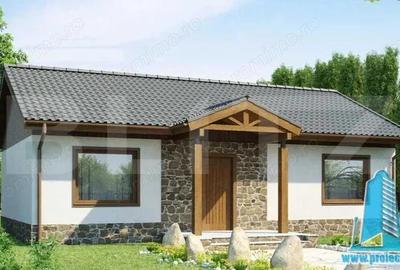 Casa in stadiu de proiect-100mp- teren 550mp- Vacaresti - 2