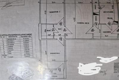 Apartament 3 camere Ozana - 1