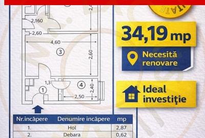 Apartament in Trivale - doua camere - 1