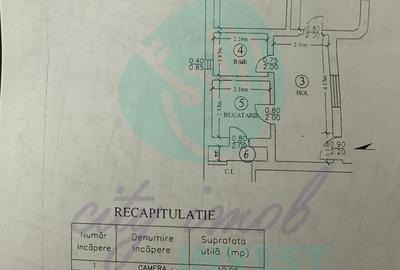 Apartament cu 2 camere decomandat, mobilat în Timpuri Noi - 6