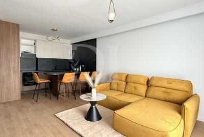 Apartament cu 2 camere semidecomandat, mobilat în Florești