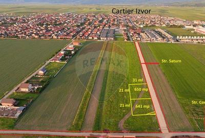 Teren 641mp Sacele|Raza Soarelui / Strada Saturn - 2