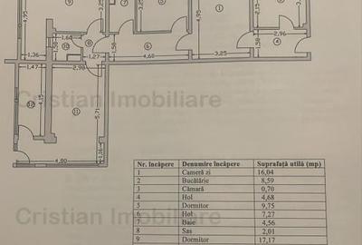 Apartament cu 4 camere semidecomandat în Hipodrom - 19