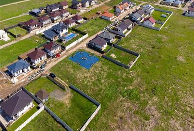 Berceni, Sf. Ana, teren intravilan 347 mp, Stb 3 min, deschidere 17 m - 2