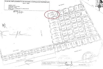 Proprietar vanzare teren 1109m intravilan Domnesti Ilfov, str Simfoniei